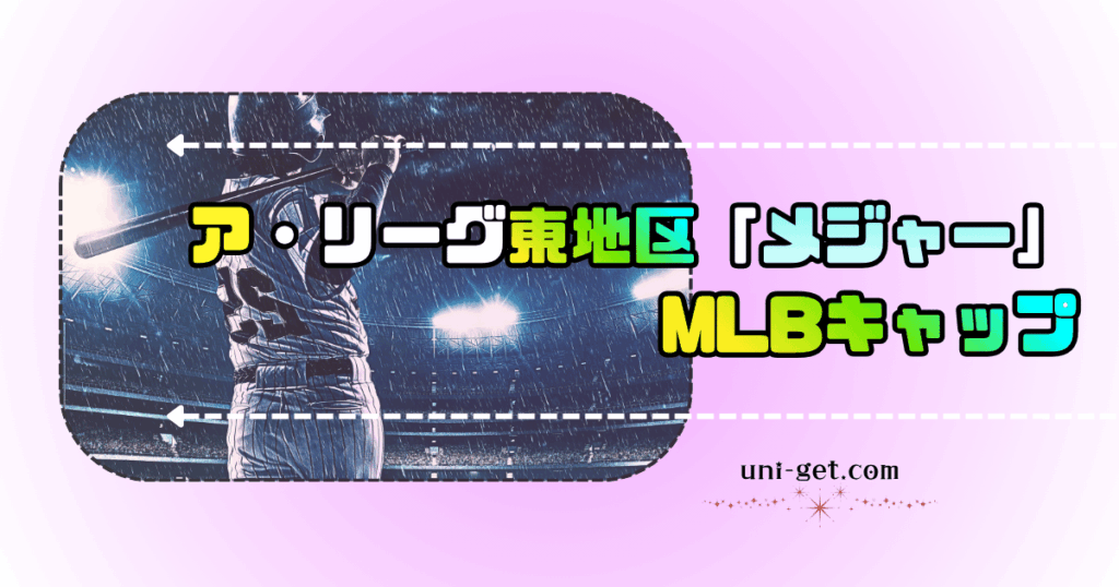 アメリカンリーグ「東地区」人気メジャー(MLB)キャップの記事